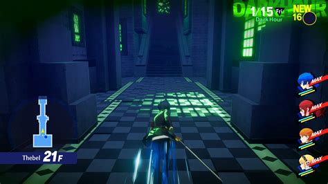 Persona 3 Portable Tartarus Floors