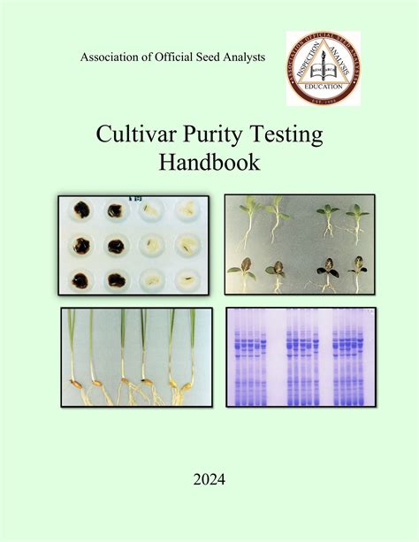 Cultivar Purity Testing Handbook, 2024 – Analyzeseeds