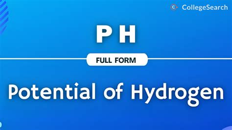 pH Full Form: pH scale, Importance of pH, pH value, pH of Acid and Base