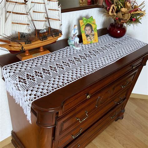Image result for Crochet Doily Table Runner Patterns