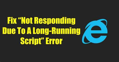 Image result for How to Fix Long-Running Script