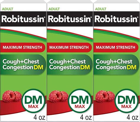 Robitussin Cough And Chest Congestion Side Effects at Albert Avila blog