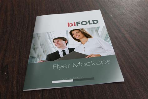 Bifold Flyer Mockup Bundle - Mockup World