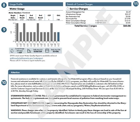 Your Water Bill is Getting a New Look! | Baltimore City Department of ...
