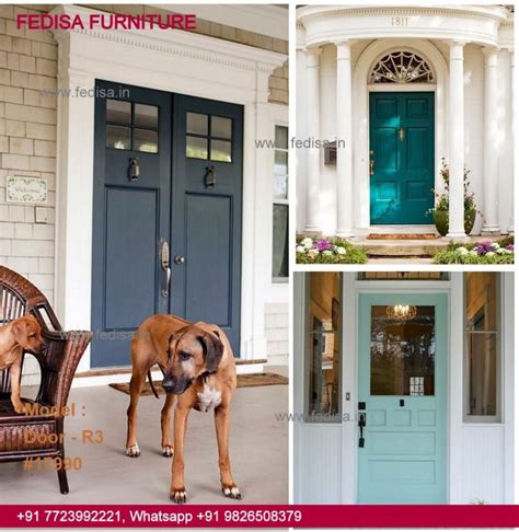 Lokhandi Safety Door Design, Front Door With Window Design Door Idea ...