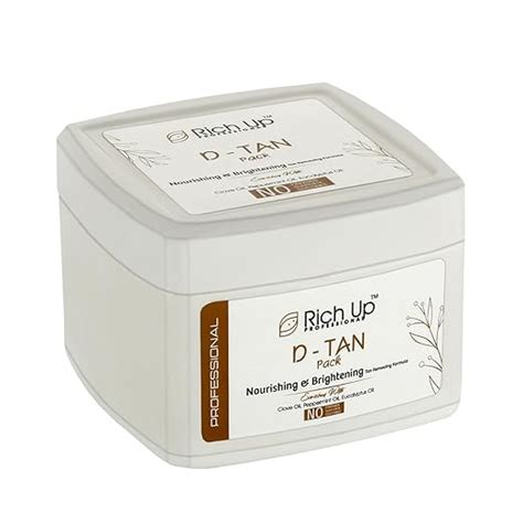 RICH UP De-Tan Tan Face Pack For All Skin Type : Amazon.in: Beauty