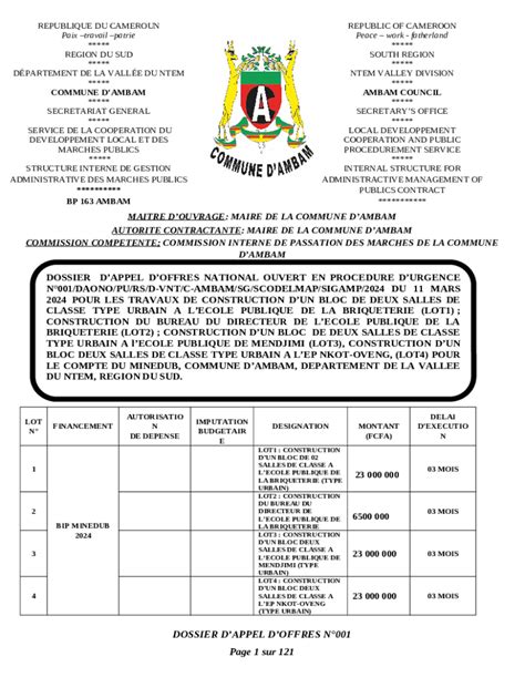 Rapport du Groupe-conseil sur l'octroi des contrats ... Doc Template ...
