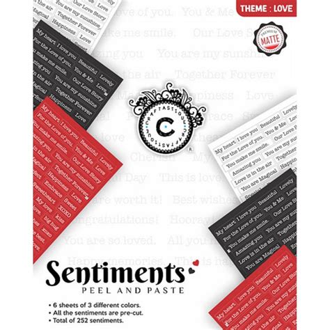 Sentiments : Love – Crafteroof