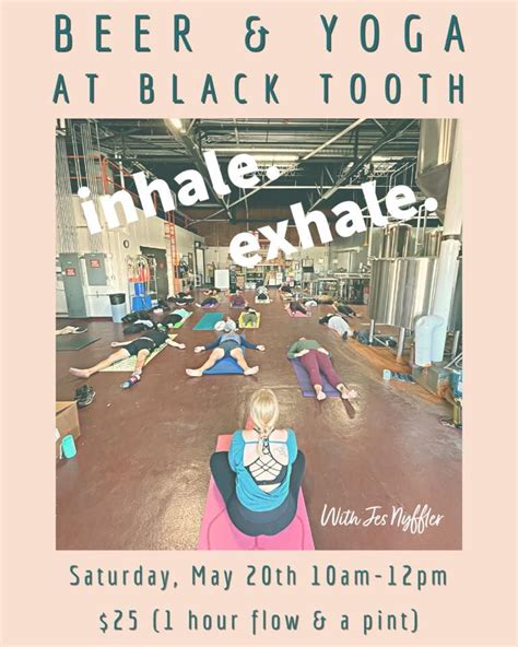 Yoga at Black Tooth , Black Tooth Brewery - Cheyenne, 20 May 2023 ...