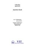 Calculus for Engineers - MAT1011 - VIT - Studocu