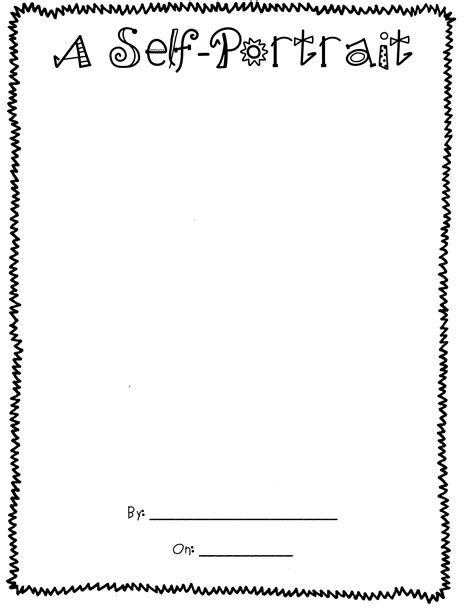 Self Portrait Templates