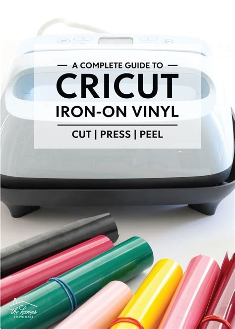 Iron-On Vinyl & Your Cricut | A Complete Guide | Cricut heat transfer ...