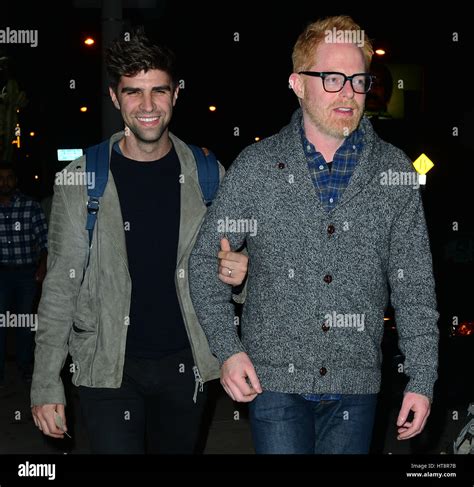 Jesse Tyler Ferguson and his husband Justin Mikita leave Catch ...