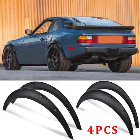 4X Fender Flares Flexible Arches Extra Wide Body Kit For Porsche 944 911 997 928 Parts for Sale ...