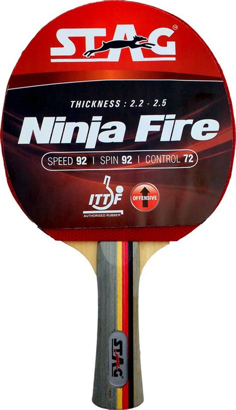 Stag Ninja Fire Table Tennis Racquet - Buy Stag Ninja Fire Table Tennis ...