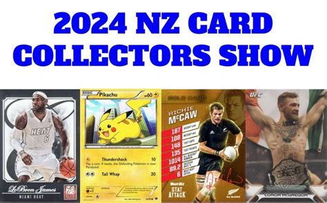 2024 NZ Card Collectors Show - Upper Hutt, Whirinaki Whare Taonga ...