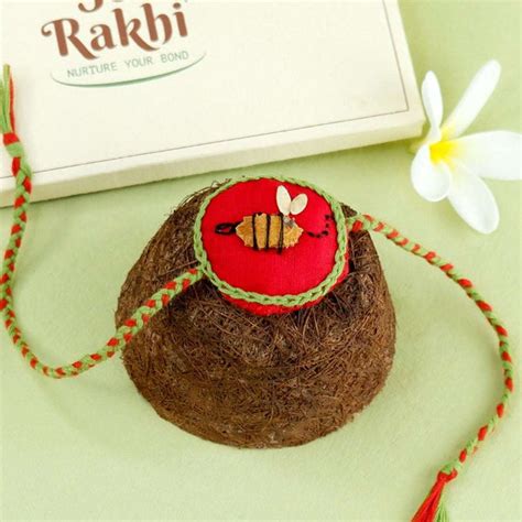 Order Online Plantable Seed Rakhi for Your Brother- Indigifts