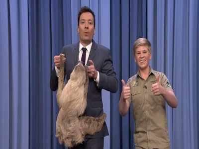 'Crocodile Hunter' Steve Irwin's son Robert makes an appearance on ...