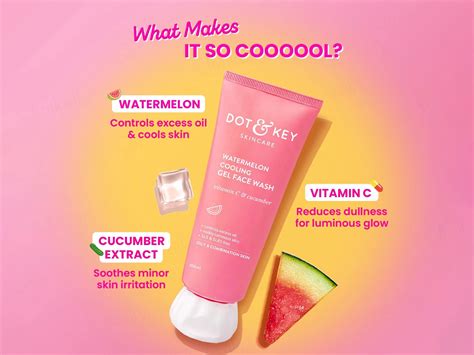 Dot and Key Watermelon Cooling Gel Face Wash – Earthglies