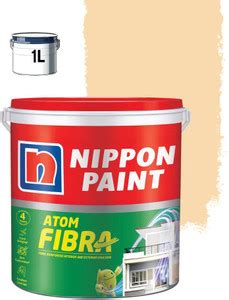 Nippon Paint Atom Fibra ALCOVE IVORY Emulsion Wall Paint Price in India ...