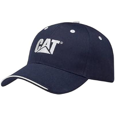 Caterpillar CAT Equipment Embroidered Navy Blue India | Ubuy