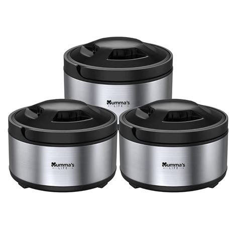 Buy Mumma's Life Stainless Steel Insulated Thermal Casserole & Serving ...