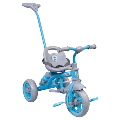 BeyBee GenZ Secure Baby Tricycle with Seat Belt, Water Bottle, Parent ...