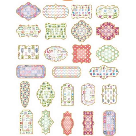 Die Cut & Tags (Spring Collection) – Inkarto