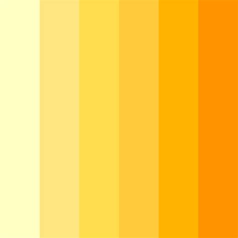 Golden Sunshine Color Palette - ColorDrop