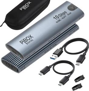 pibox india NVME/NGFF: M2-333-DL NVMe/NGFF SATA M2 Enclosure: Dual ...