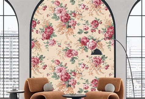 Vintage Floral Wallpaper – Starting from ₹99/sq ft