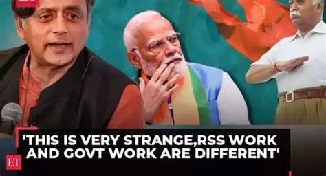 Shashi Tharoor opposes lifting of ban on participation of Govt ...