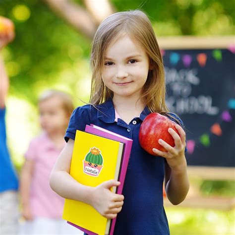 Whaline 180Pcs Cactus Name Tag Cute Cactus Nameplate India | Ubuy