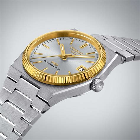 Tissot PRX Powermatic 80 Stahl & 18K Goldlünette - T931.207.41.031.01