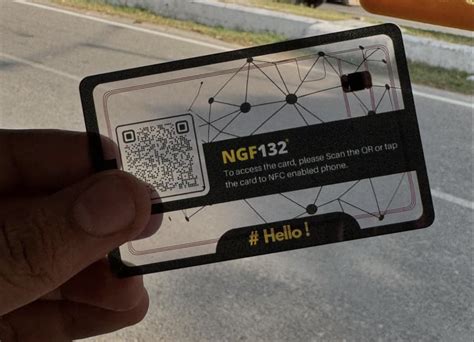 Best Nfc Enabled Smart Business Card In India | Car Sampark Tag by ...