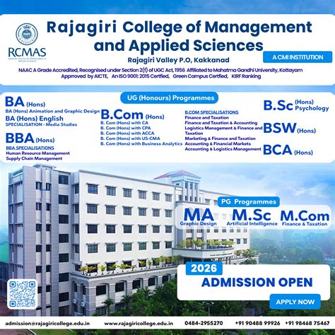 Rajagiri College of Management & Applied Sciences