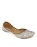 Buy Silver Flat Shoes for Women by Fulkari Online | Ajio.com