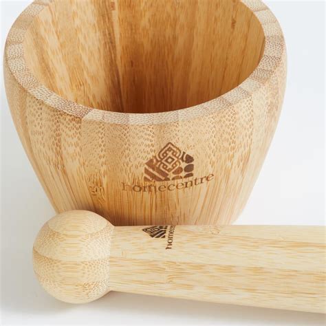Buy Spinel Bamboo Mortar and Pestle Set from Home Centre at just INR 499.0
