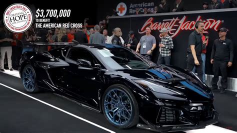 Of Course, Someone Paid $3.7 Million for the 2025 Chevrolet Corvette ZR1 With VIN 001 ...