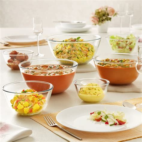 AM3692 Borosil 350ml Serving & Mixing Glass Bowl (IYLBBNL0350) – Amd-Deodap