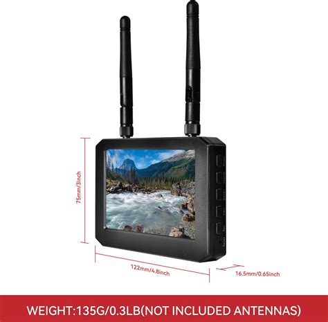 Buy RunCam FPV Monitor for FPV Camera- 5.8Ghz 4.3 FPV Display Screen ...