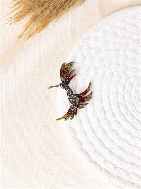 Phoenix Flight Brooch