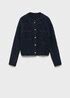 Bouclé jacket with jewel buttons - Women | MANGO USA