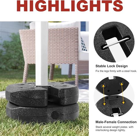ABCCANOPY Easy Canopy Weights with Lock Design for India | Ubuy