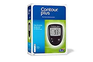 ContourPlus Blood Glucose Monitoring System Glucometer with 20 Free ...