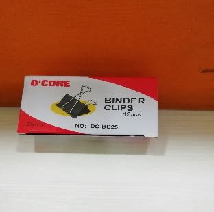 BINDER CLIP 51MM PER PKT OF 12 CLIP • Benir e-Store Solutions