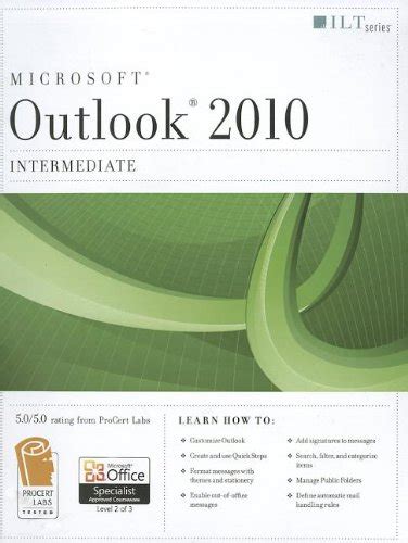 Buy Microsoft Outlook 2010, Intermediate (ILT) Book Online at Low ...