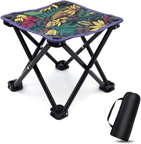 PROBEROS® Folding Chair Stool for Camping Travelling with Portable Bag ...