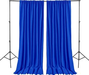 Vistook 5x10FT Decoration Backdrop Royal Blue Curtain Drapes Backdrop ...