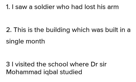 join the sentences by changing one of the sentences into relative ...